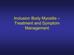 Inclusion Body Myositis – Treatment and Symptom Management