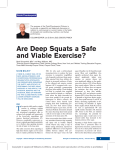 Are Deep Squats a Safe and Viable Exercise?