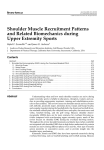 Shoulder Muscle Recruitment Patterns And Related