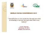 Diapositiva 1 - The International Cocoa Organization