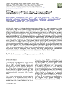 Coastal Lagoons and Climate Change: Ecological and Social