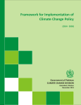 Framework for Implementation of Climate