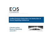 EOS CAR LA 2011 - Climate Action Reserve