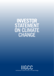 investor statement on climate change iigcc