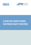 A guide on climate change for private equity investors