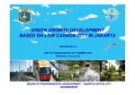 green growth development based on low carbon city in jakarta