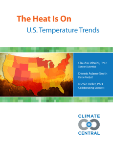 The Heat Is On - Climate Central