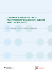 1st PDCI Conference Report - Practitioners` Dialogue on Climate