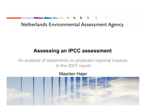 2. Present full spectrum of regional impacts