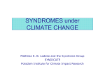 SYNDROMES under CLIMATE CHANGE