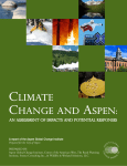 Climate Change and Aspen