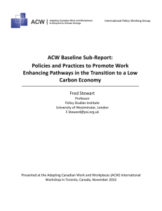 the full report  - Adapting Canadian Work and