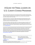 a guide for tribal leaders on us climate change programs