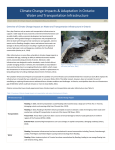 Summary Sheet - Ontario Centre for Climate Impacts and Adaptation