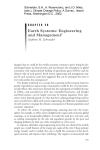Earth Systems: Engineering and Management
