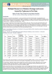 Multiple Measures to Minimize Damage and Losses Caused