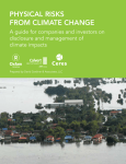 Physical Risks from Climate Change: A guide