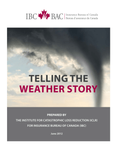 Telling the Weather Story - IBC Public Assets