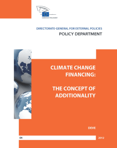 Climate Change Financing - SÜDWIND