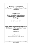 Challenges in Transport and Trade Logistics , Ms. Regina