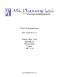 Flood Risk Assessment For Application at: Gibstick Hall Farm Island