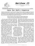 April 2015 - Care for God`s Creation