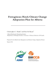 Ferruginous Hawk Climate Change Adaptation Plan for Alberta