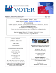 Current News Letter - League of Women Voters of Fremont, Newark