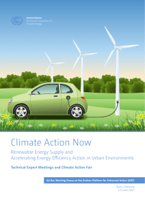 Technical Expert Meetings and Climate Action Fair