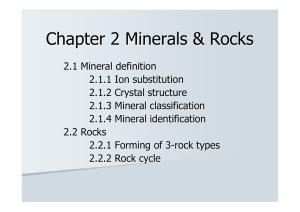 Ch_ 2-1Mineral