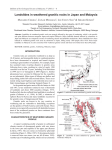 Landslides in weathered granitic rocks in Japan and Malaysia