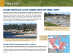 Parry Sound: Canadian Shield and glacier