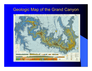 Geologic Map of the Grand Canyon
