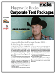 Corporate Tent Packages