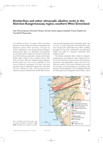 Review of Greenland Avtivities 2001 - Kimberlites and other
