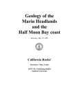 Geology of the Marin Headlands and the Half Moon Bay coast