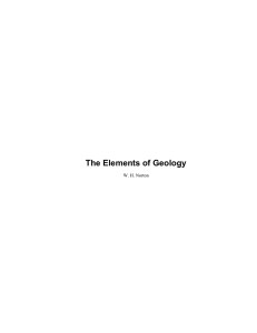 The Elements of Geology W. H. Norton