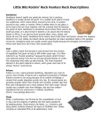 Rock Pictures and Descriptions