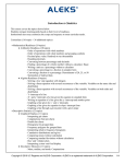 Introduction to Statistics