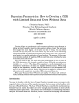 Bayesian Parametrics: How to Develop a CER