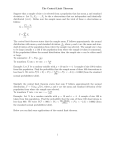 The Central Limit Theorem