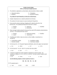 Camden County College MTH-111 Final Exam Sample Questions