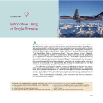 9 A Estimation Using a Single Sample