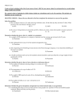 Midterm Exam Create an Excel worksheet with a list of your answers