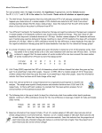 25 Worksheet - Inference Worksheet #2
