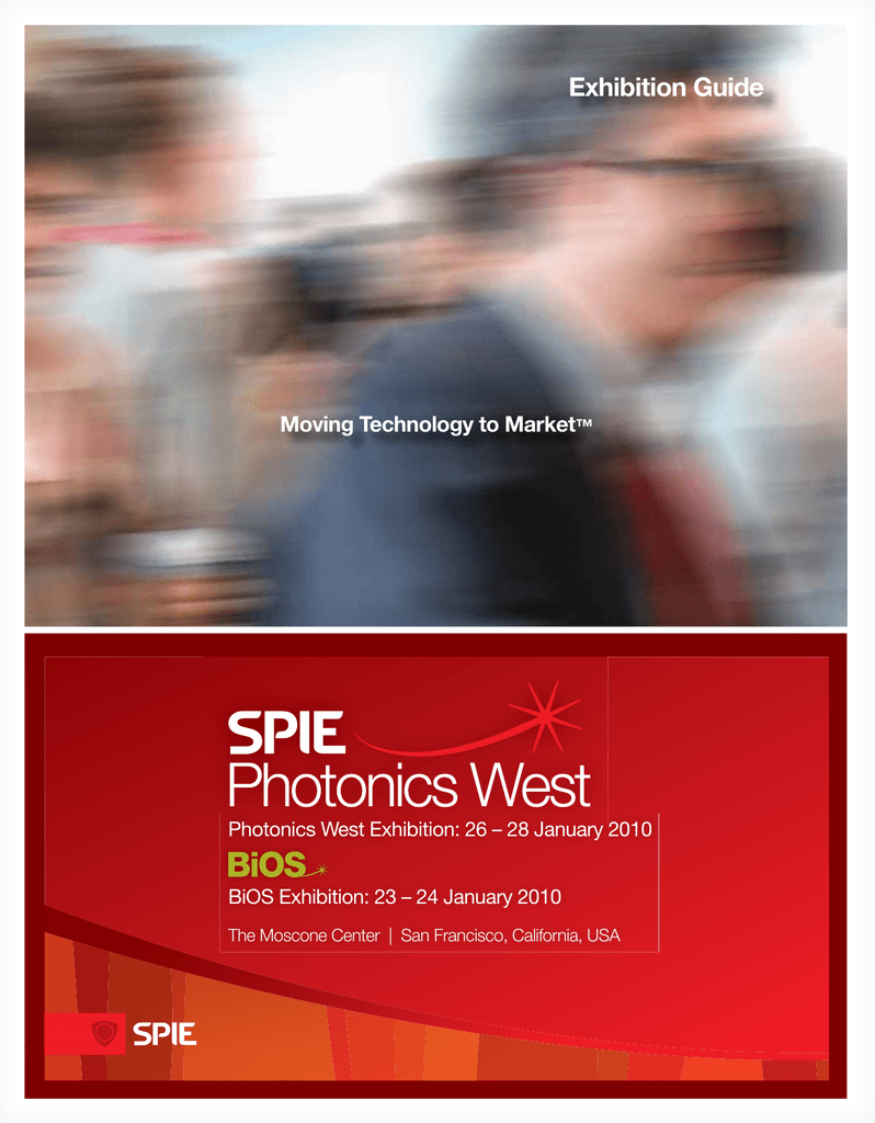 The Spie Photonics West 2010 Exhibition Guide Pdf -