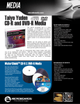 Taiyo Yuden CD-R and DVD-R Media