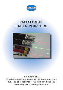 catalogue laser pointers