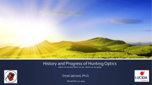 History And Progress Of Hunting Optics