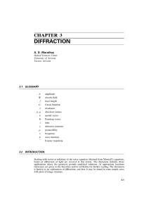 Section 4 Diffraction_handbook of optics